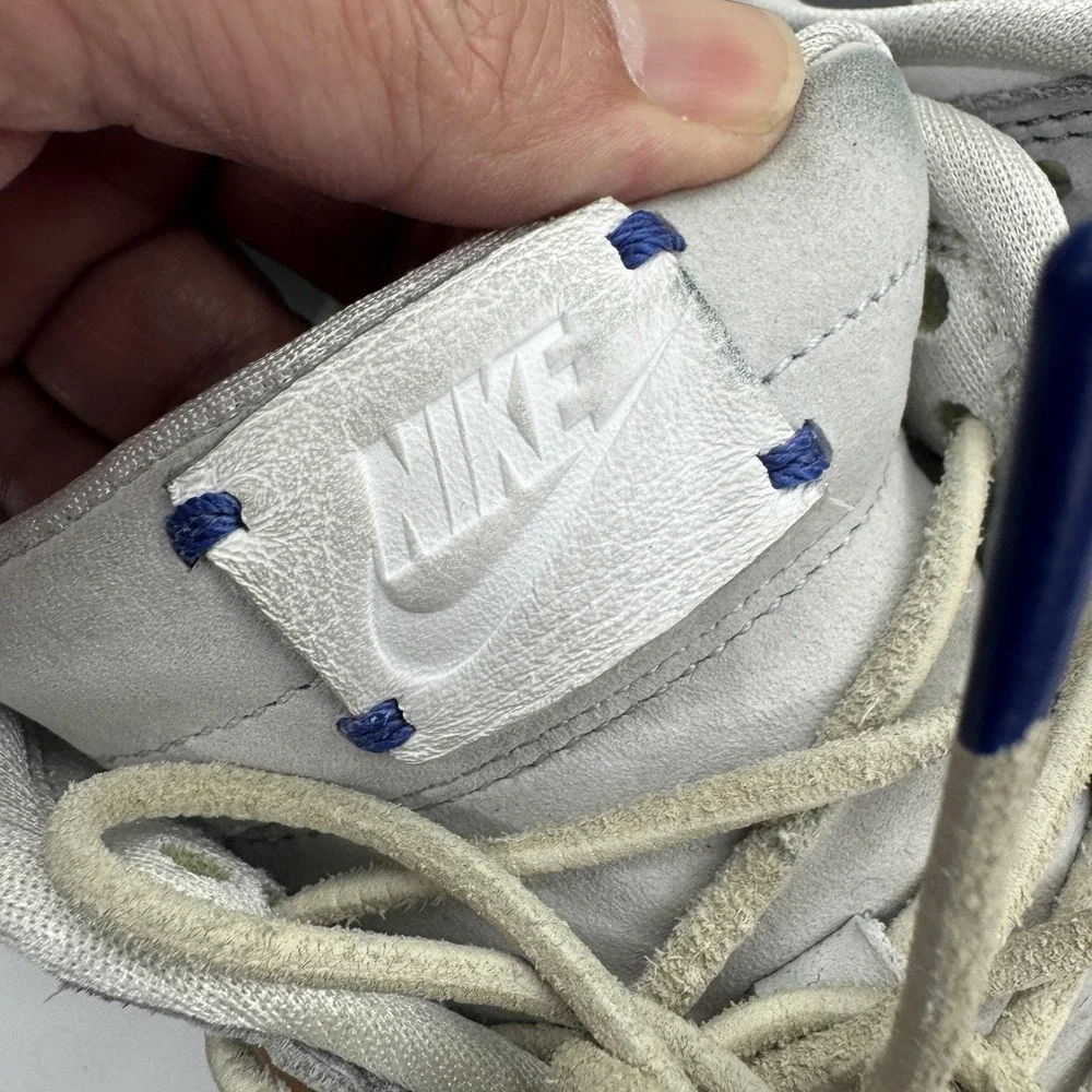 Nike Dunk Low Shoes Mens Size 11 Gray Leather Low Top Sneakers DX3722-001 - Picture 8 of 10